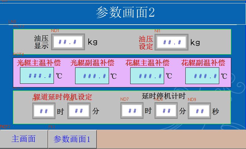 皮革机西门子PLC控制器图