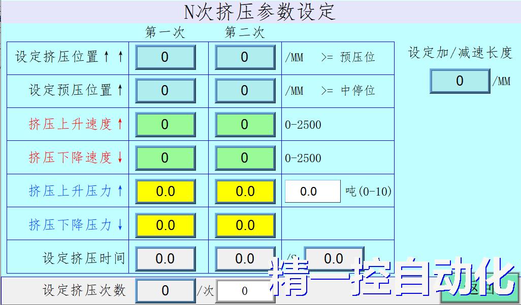 液压伺服加减速程序 液压伺服加减速程序