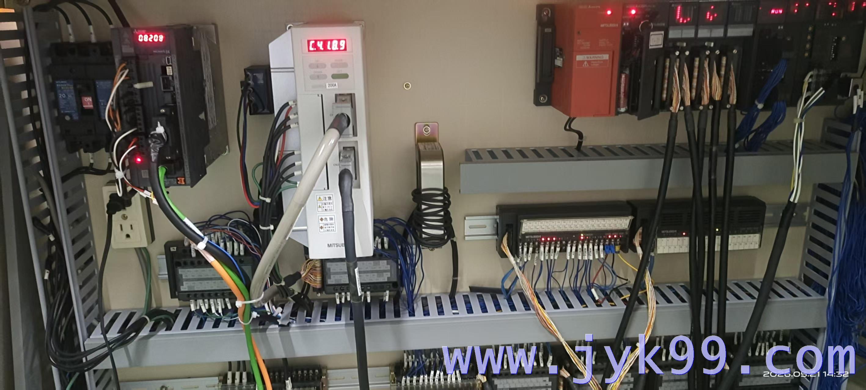 改造完成后MR-J4-70A +HG-KR73BJ