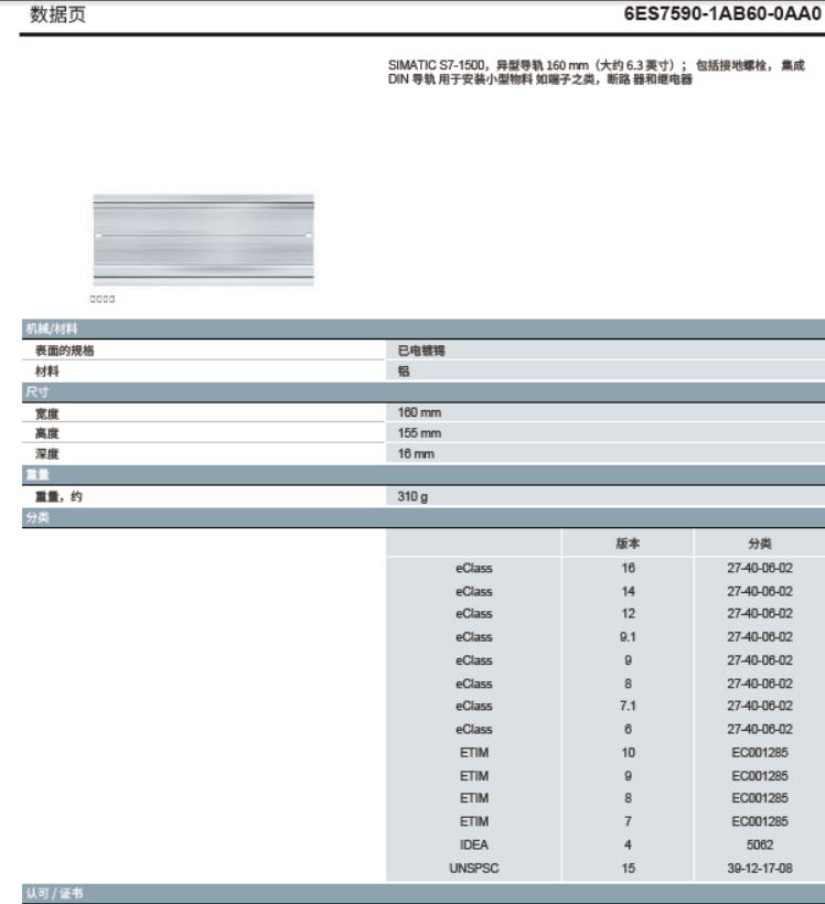 6ES7590-1AB60-0AA0